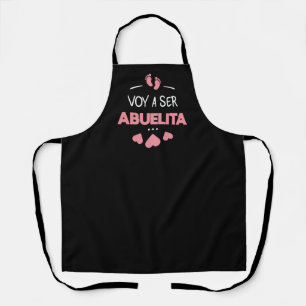 Voy a ser abuelita apron