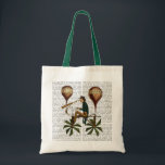 Voyage A La Lune Hot Air Balloon Tote Bag<br><div class="desc">Transportation & Travel</div>