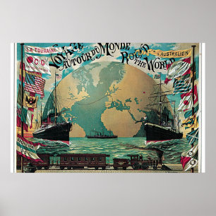 Voyage autour du cleans poster