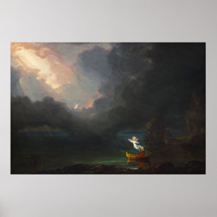 Voyage of Life: Old Age (1842) — Thomas Cole Poster