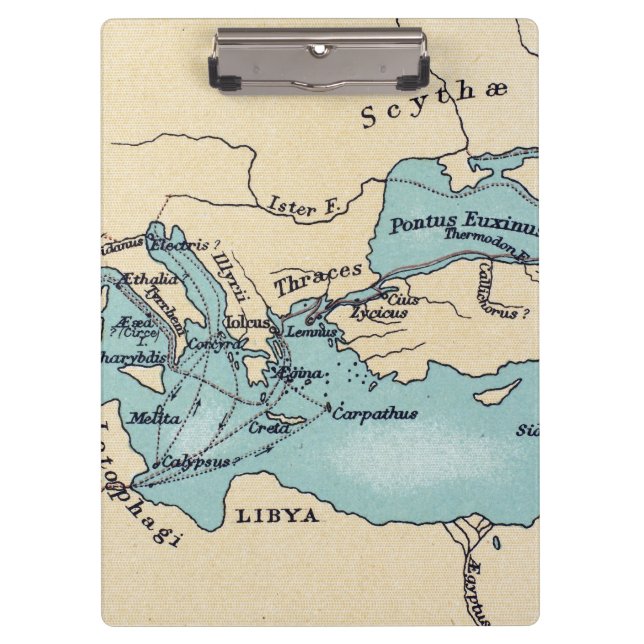 VOYAGE OF THE ARGONAUTS CLIPBOARD (Front)