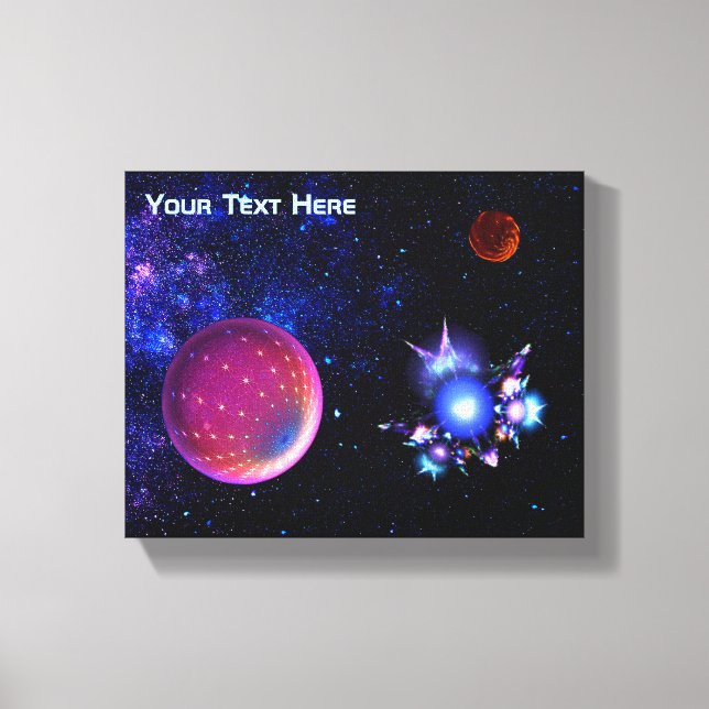 Voyage to Nzgrshdekl Canvas Print (Front)