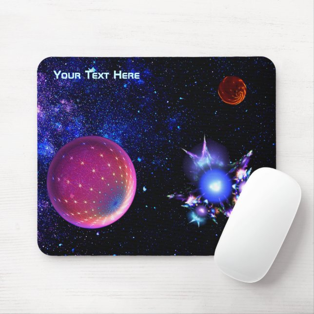 Voyage to Nzgrshdekl Mouse Mat (With Mouse)