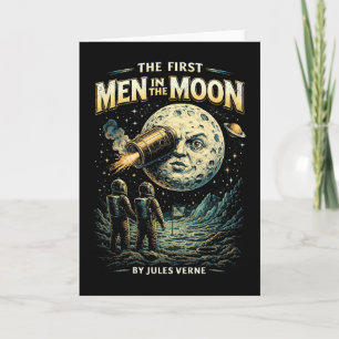 Voyage to the Moon Holiday Card