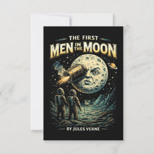 Voyage to the Moon Thank You Card