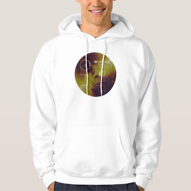 Voyager 1 and 2 Golden Record Sounds of Earth Hoodie (Front)