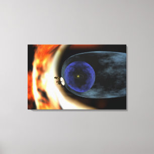 Voyager 2 spacecraft canvas print
