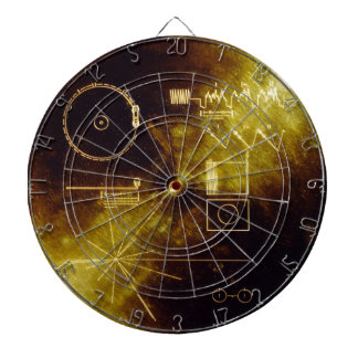 Voyager Golden Record Dartboard