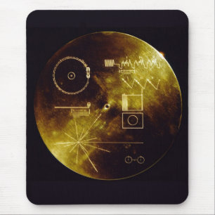Voyager Golden Record Mouse Mat