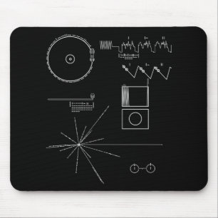 Voyager Message Mouse Mat