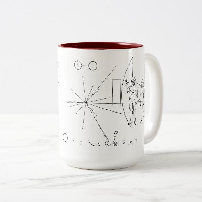 Voyager Pioneer Mug (Front Right)