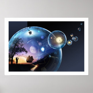 Voyager Spacecraft - Humanity's Farthest Journey Poster