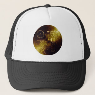 Voyager's Golden Record Trucker Hat