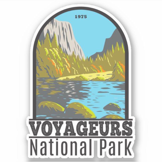 Voyageurs National Park Minnesota Retro (Front)
