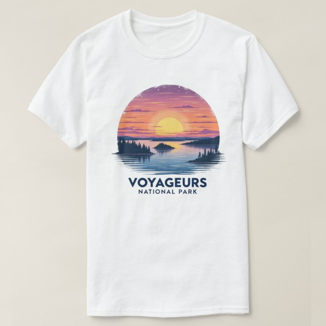 Voyageurs National Park  – Minnesota T-Shirt (Design Front)
