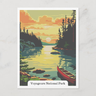Voyageurs National Park, Minnesota USA Postcard