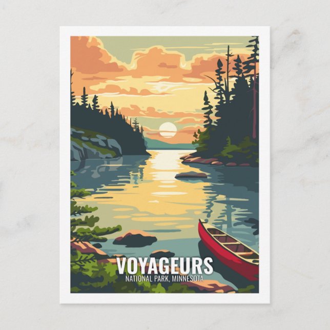 Voyageurs National Park Minnesota USA  Postcard (Front)