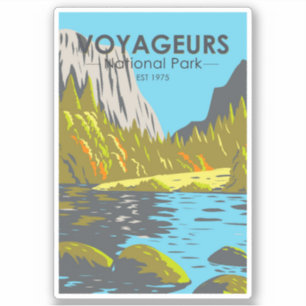 Voyageurs National Park Minnesota Vintage