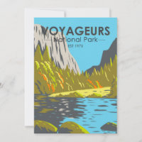 Voyageurs National Park Minnesota Vintage