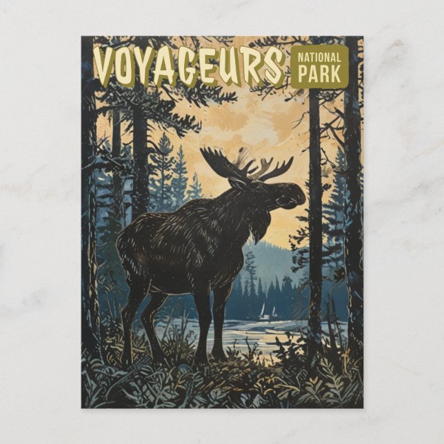 Voyageurs National Park Postcard (Front)