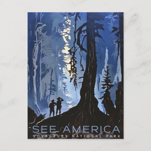 Voyageurs National Park  Postcard (Front)