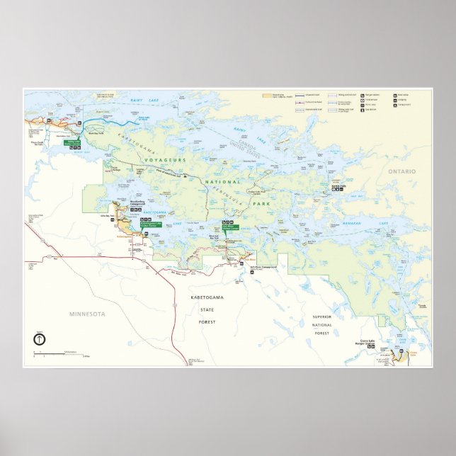 Voyageurs National Park Poster (Front)