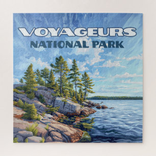 Voyageurs National Park Rainy Lake Minnesota Jigsaw Puzzle