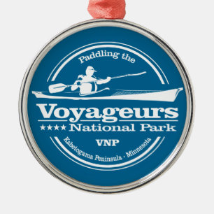 Voyageurs NP (SK) Metal Tree Decoration