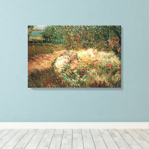 Voyer d'Argenson Park Asnieres by Vincent van Gogh Canvas Print