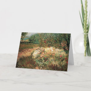Voyer d'Argenson Park Asnieres by Vincent van Gogh Card