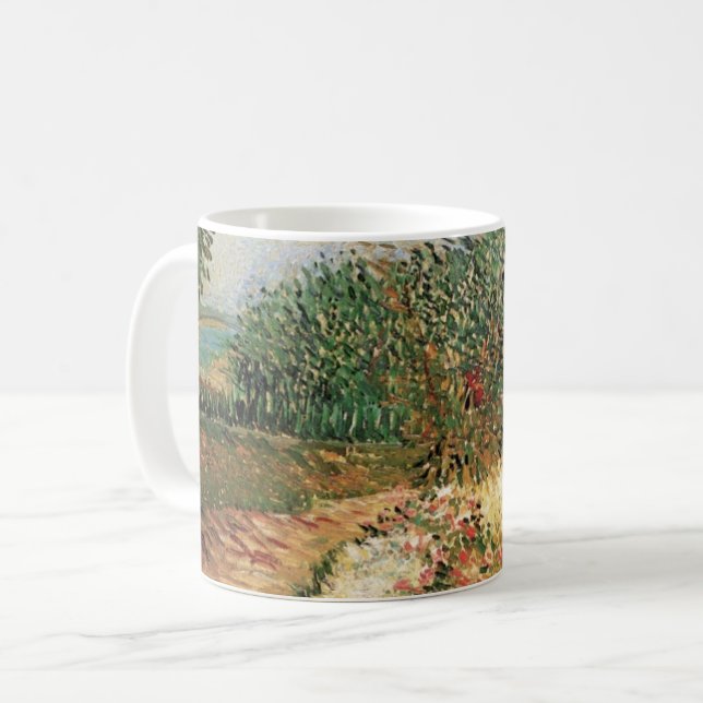 Voyer d'Argenson Park Asnieres by Vincent van Gogh Coffee Mug (Front Left)