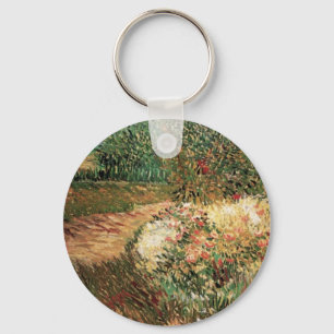 Voyer d'Argenson Park Asnieres by Vincent van Gogh Key Ring