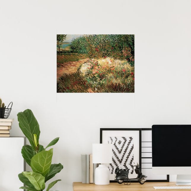 Voyer d'Argenson Park Asnieres by Vincent van Gogh Poster (Home Office)