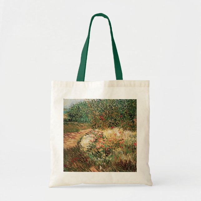 Voyer d'Argenson Park Asnieres by Vincent van Gogh Tote Bag (Front)