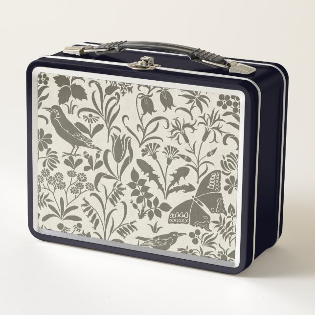 Voysey's Garden Metal Lunchbox (Front)