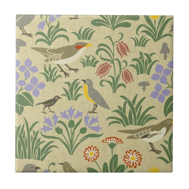 Voysey's Garden Tile (Front)