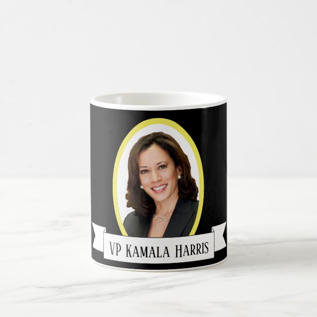 VP Kamala Harris Portait Coffee Mug (Center)
