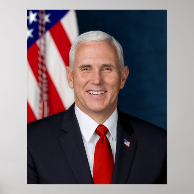 VP Mike Pence Poster (Front)