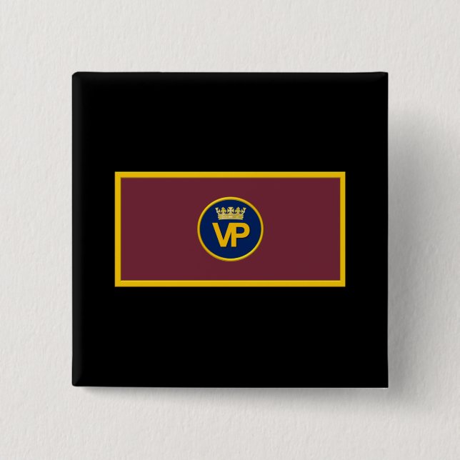VP Regimental Flag 15 Cm Square Badge (Front)
