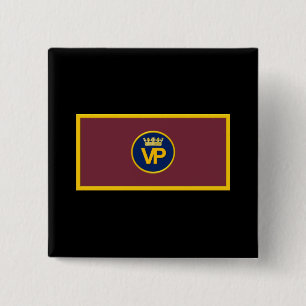 VP Regimental Flag 15 Cm Square Badge
