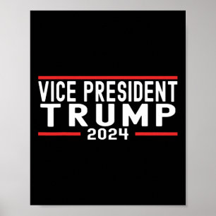Vp Trump Funny Biden Election Vp Trump 2024 1 Poster