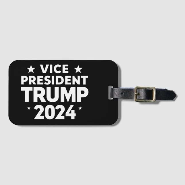 VP Trump Funny Election Joe Biden Funny Quote  Luggage Tag (Front Horizontal)
