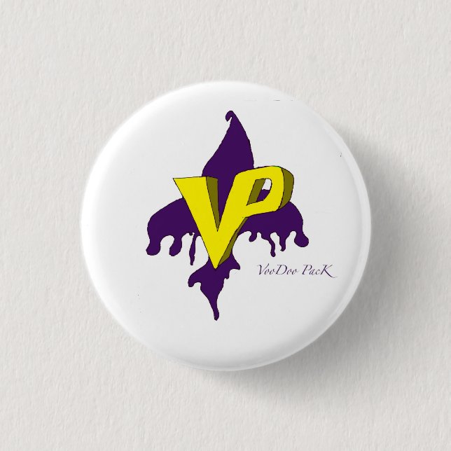 VPbutton 3 Cm Round Badge (Front)