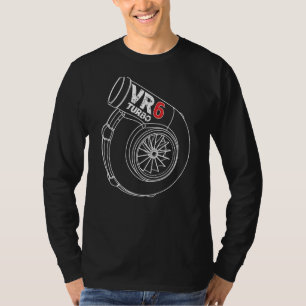 Vr6 Turbo Engine 6 Cylinder Tuning Mk1 Mk2 Mk3 T-Shirt