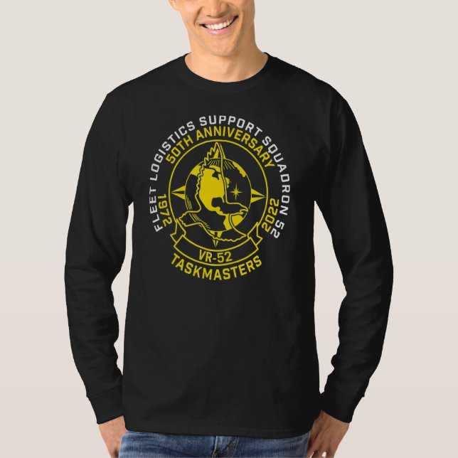 Vr 52 Taskmasters 50th Anniversary Design T-Shirt (Front)