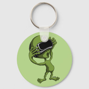 VR Alien Key Ring