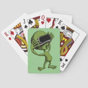 VR Alien Playing Cards