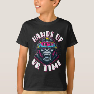 Vr Gamer Vr Player Virtual Reality Vr Game Video G T-Shirt