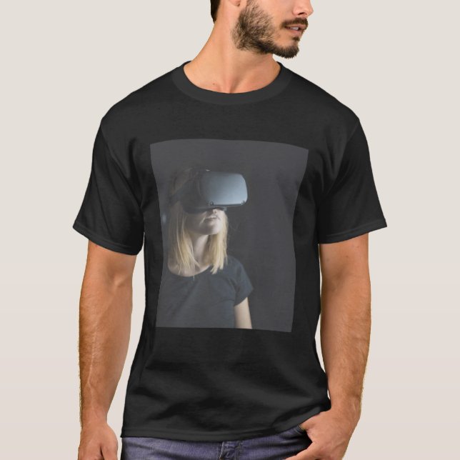 VR Girl T-Shirt (Front)