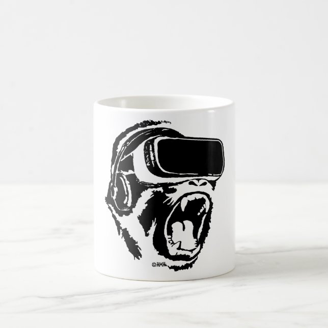 VR Gorilla Coffee Mug (Center)